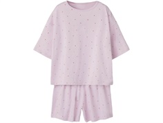 Name It night set winsome orchid with hearts